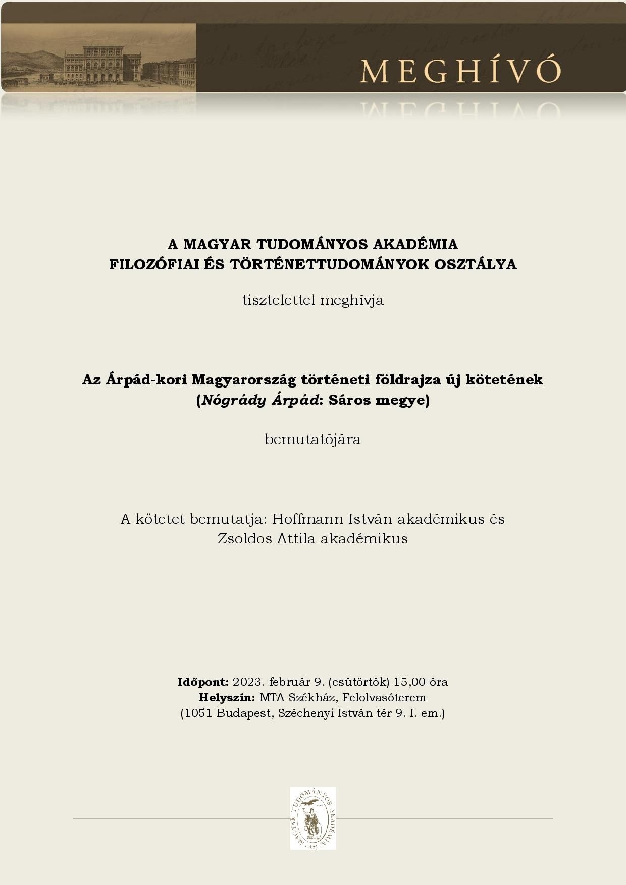 arpad kori magyarorszag torteneti foldrajza konyvbemutato meghivo 20230209 page 001